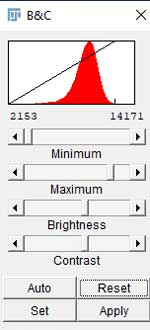 【ImageJ/Fiji】画像のコントラストを変更