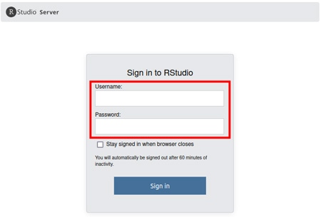 RStudio-server-sign-in